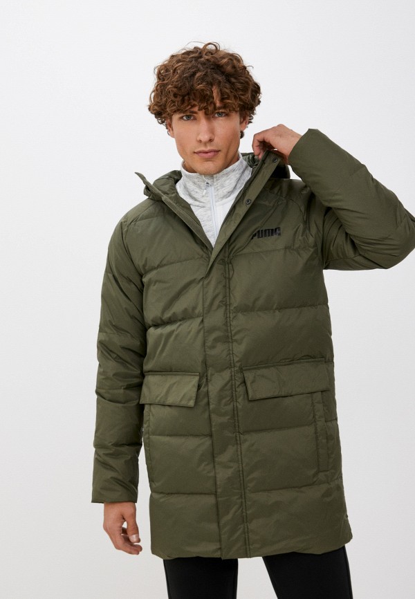 

Пуховик PUMA, Хаки, Solid Down Coat
