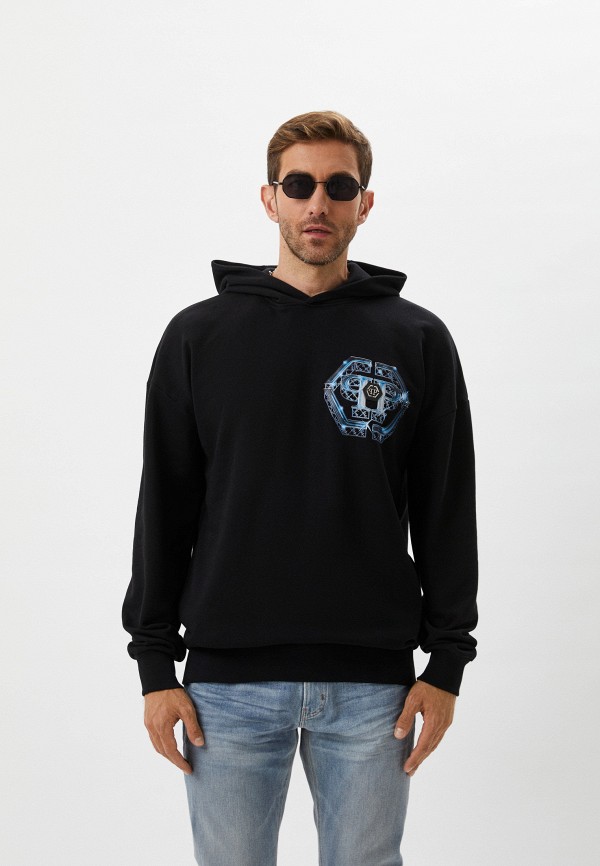 

Худи Philipp Plein, Черный, MONSTERS CAPSULE