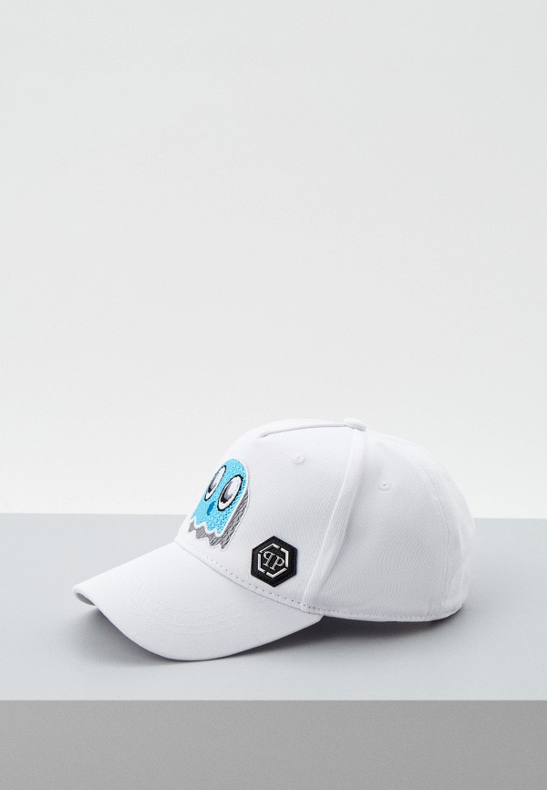 

Бейсболка Philipp Plein, Белый, LIL’MON$TER$ GANG CAPSULE