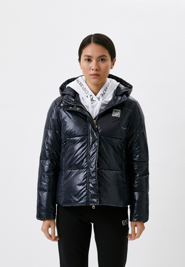 

Куртка утепленная EA7, Синий, SHINY JACKET