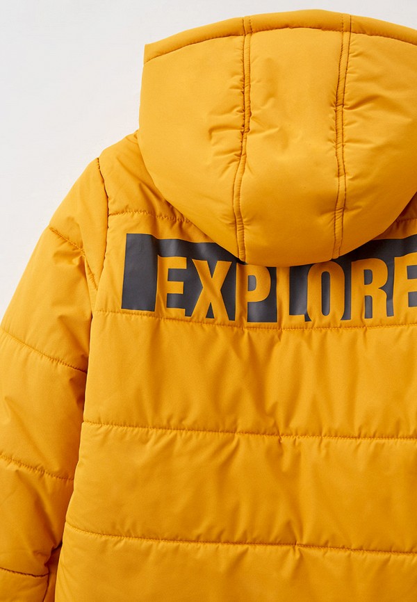 Куртка утепленная Button Blue желтый, размер 152, фото 5