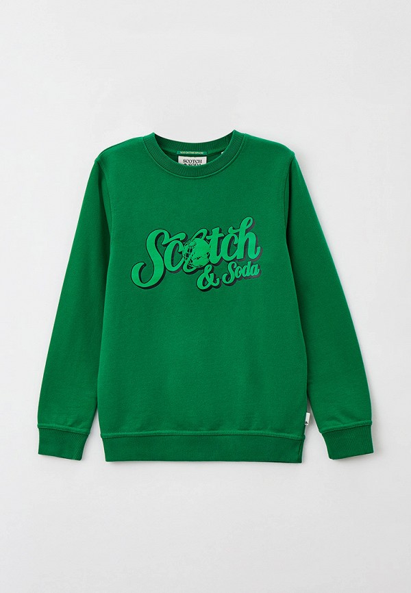 

Свитшот Scotch&Soda, Зеленый, Emerald