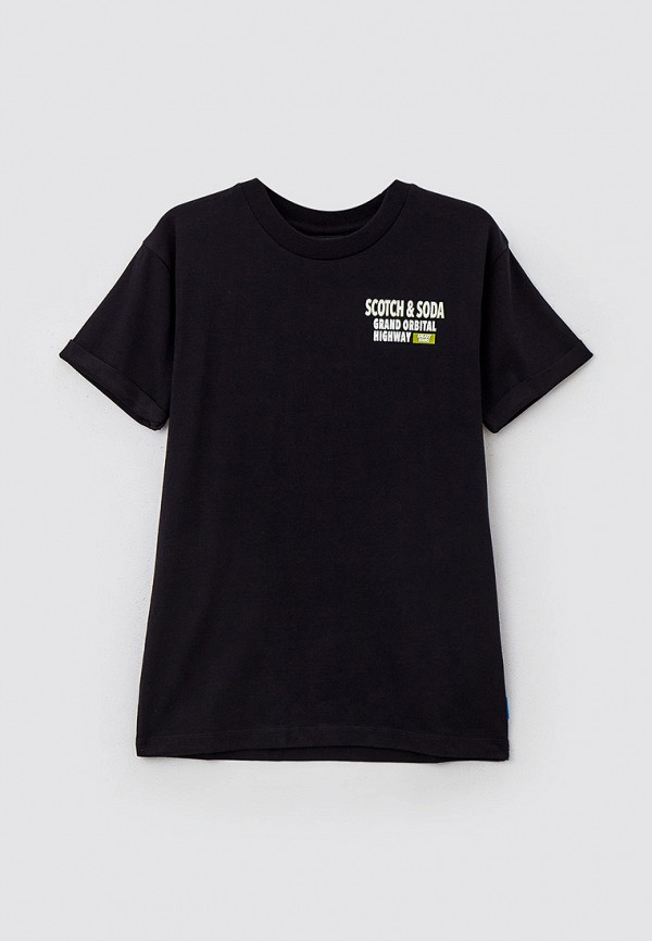 

Футболка Scotch&Soda, Черный, Black