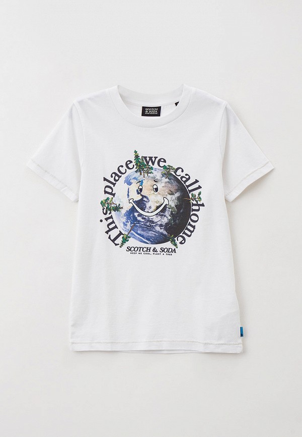 

Футболка Scotch&Soda, Белый, White