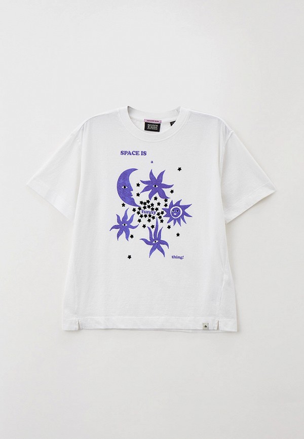

Футболка Scotch&Soda, Белый, White