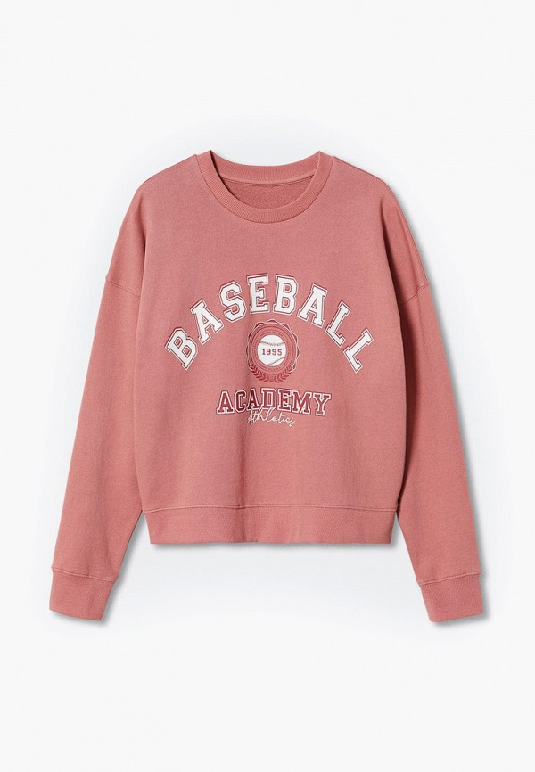 

Свитшот Mango Kids, Розовый, BASEBALL