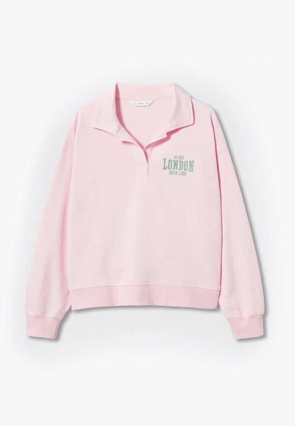 

Поло Mango Kids, Розовый, POLO
