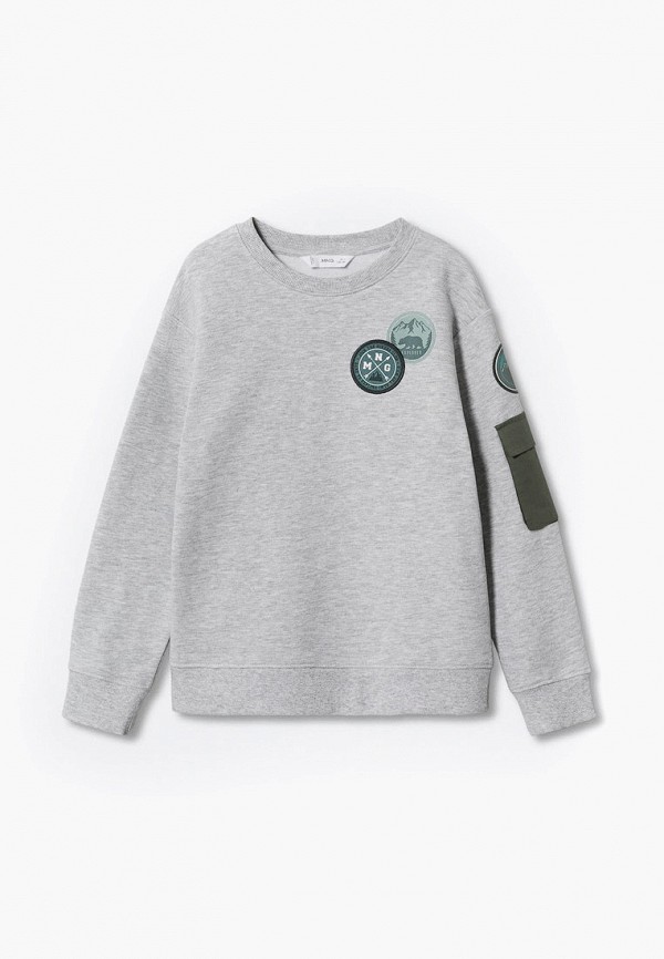 

Свитшот Mango Kids, Серый, SIERRA