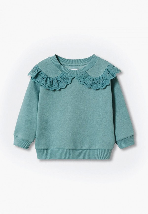 

Свитшот Mango Kids, Бирюзовый, WENDY
