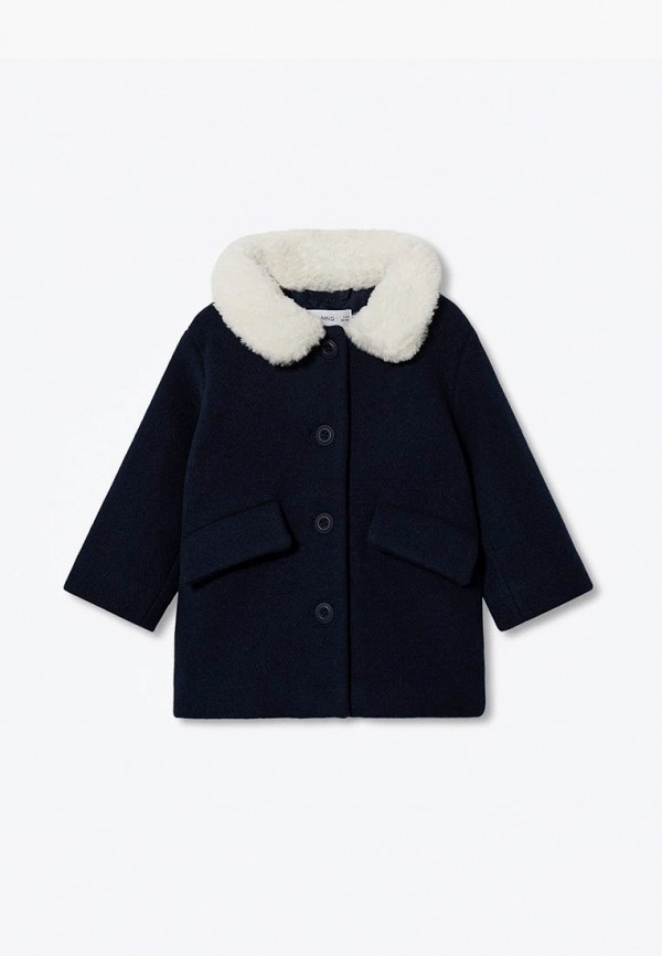 

Пальто Mango Kids, Синий, LOUVRE