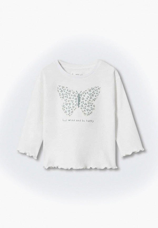 

Футболка Mango Kids, Белый, FLY