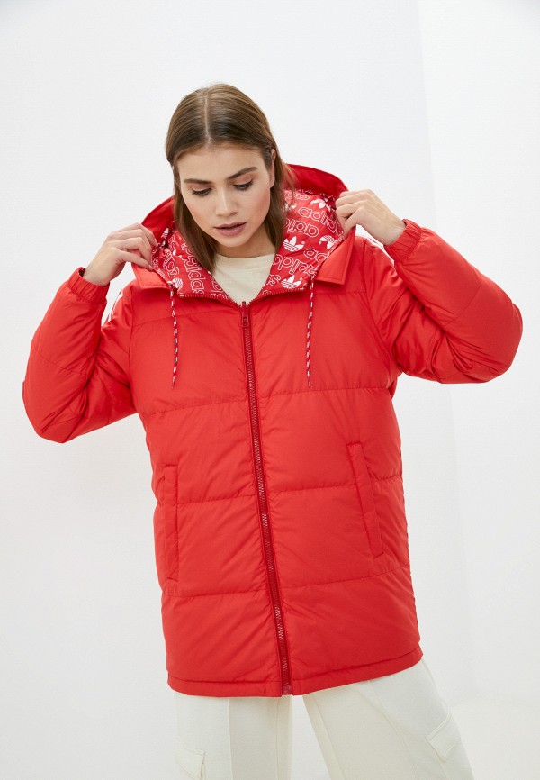 

Пуховик adidas Originals, Красный, REV MG JACKET