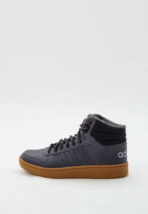

Кеды adidas, Серый, HOOPS 2.0 MID