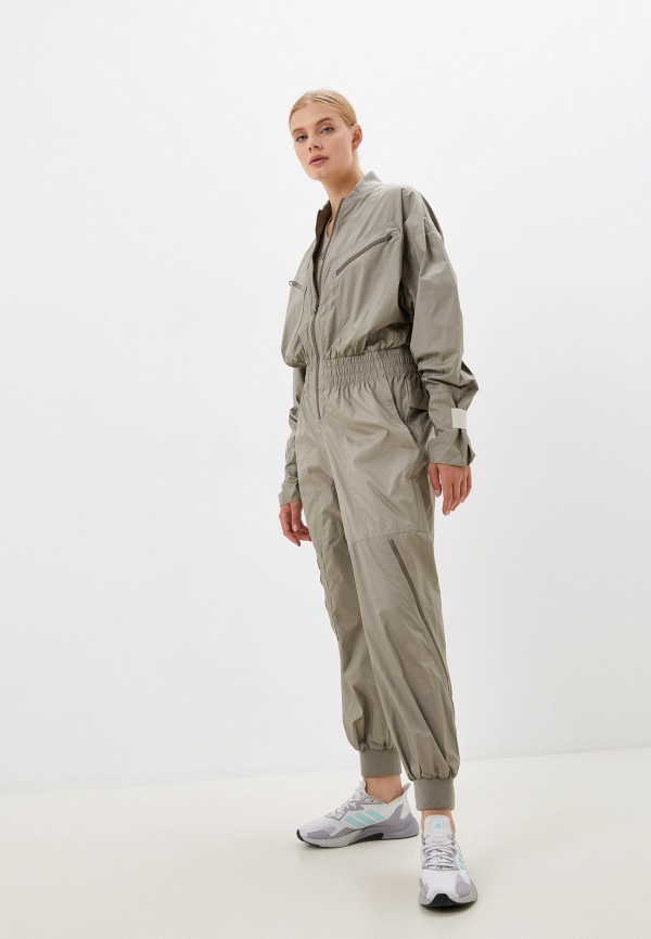 

Комбинезон adidas by Stella McCartney, Хаки, ADIDAS BY STELLA MCCARTNEY WOVEN ALLINONE