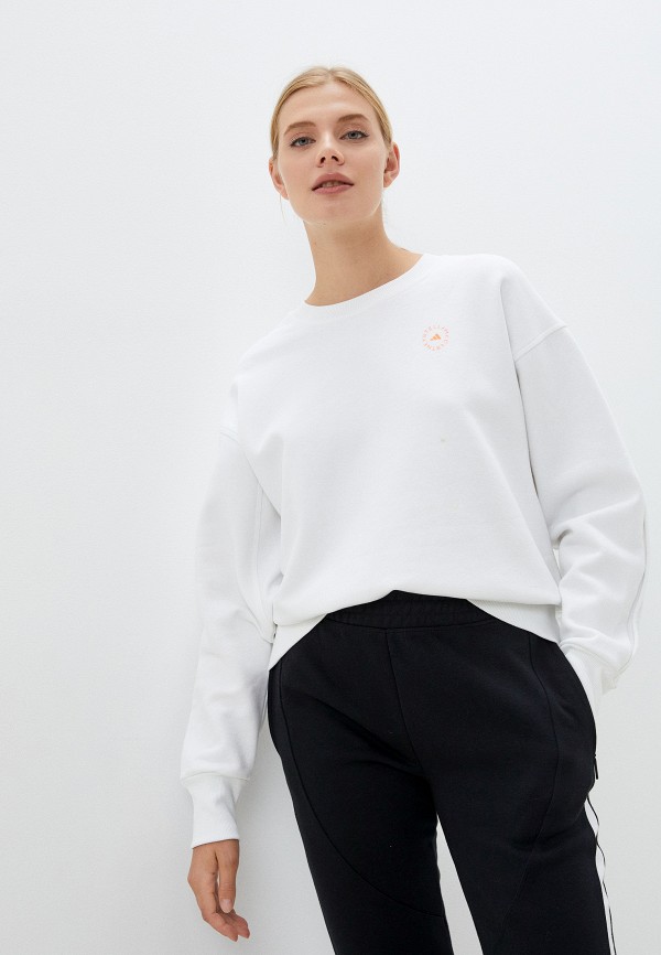 

Свитшот adidas by Stella McCartney, Белый, SWEATSHIRT