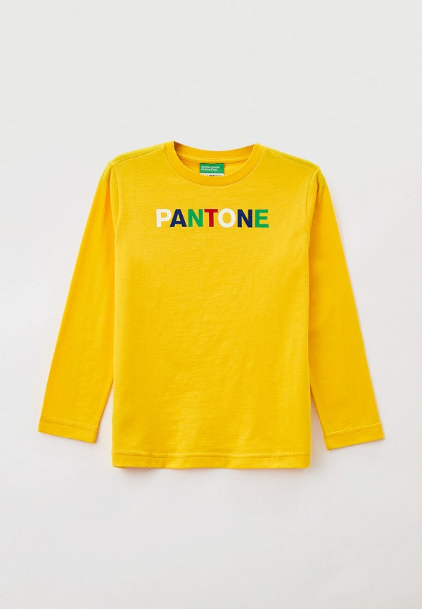 

Лонгслив United Colors of Benetton, Желтый