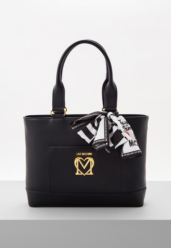 

Сумка и платок Love Moschino, Черный