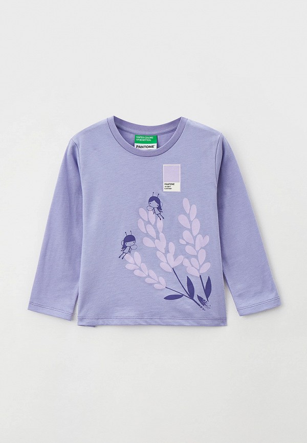 

Лонгслив United Colors of Benetton, Фиолетовый