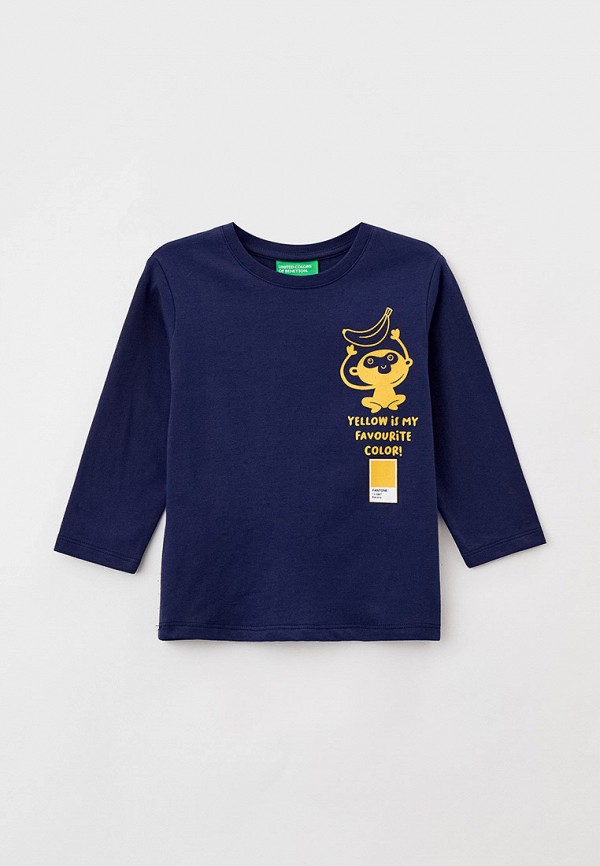 

Лонгслив United Colors of Benetton, Синий