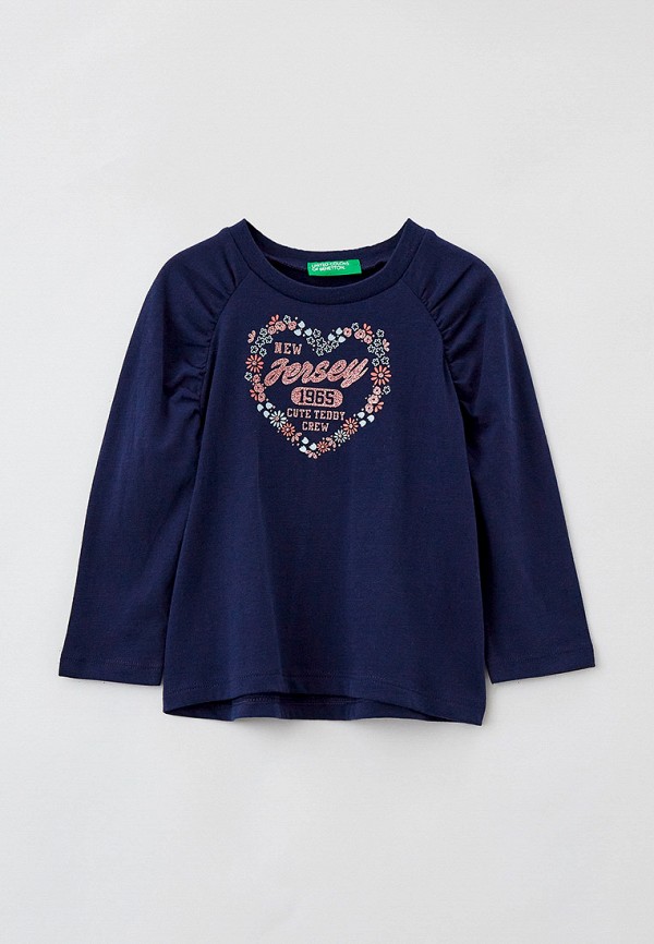 

Лонгслив United Colors of Benetton, Синий