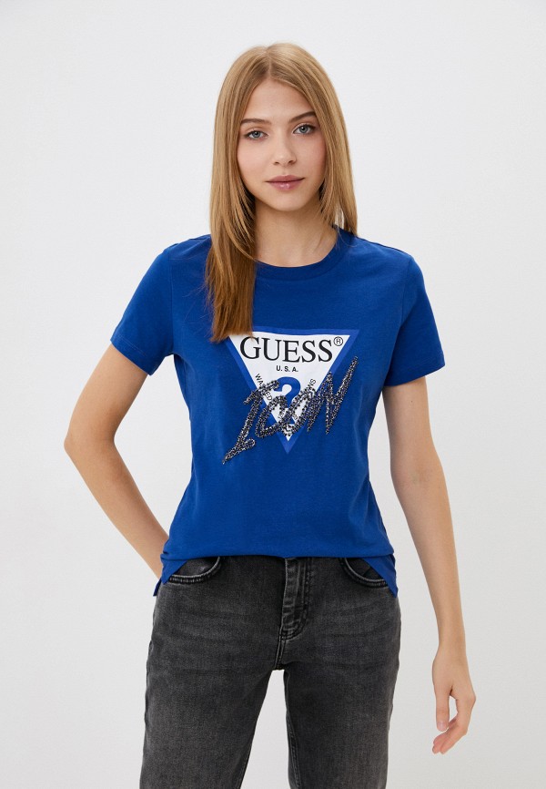 

Футболка Guess Jeans, Синий