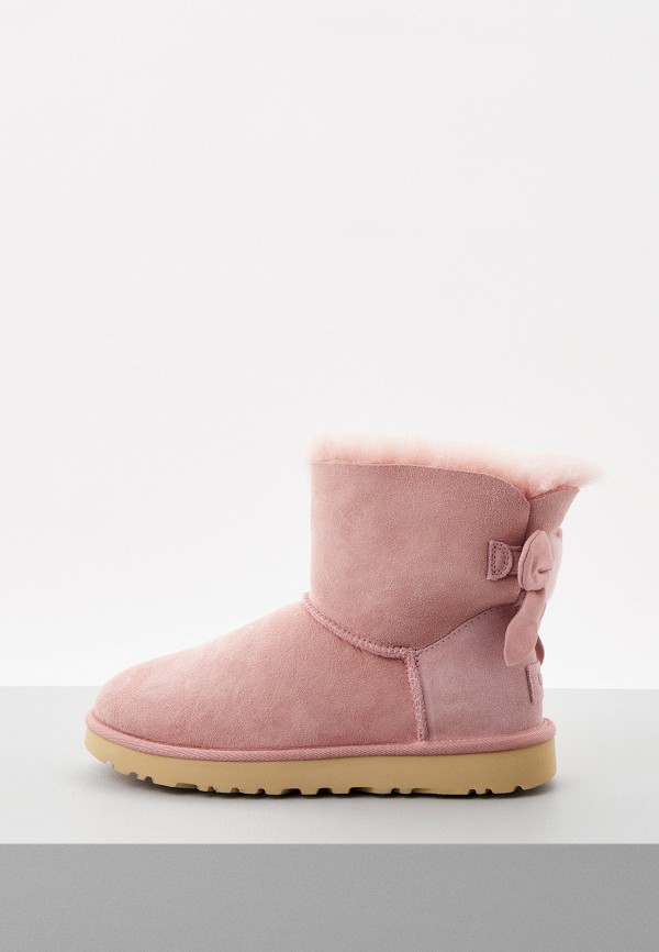 

Угги UGG, Розовый, MINI BAILEY FLUFF BOW