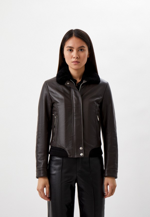 

Куртка кожаная Blouson, Коричневый