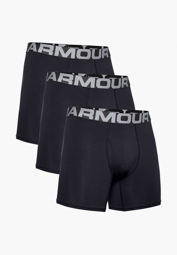 

Трусы 3 шт. Under Armour, Черный, UA Charged Cotton 6in 3 Pack