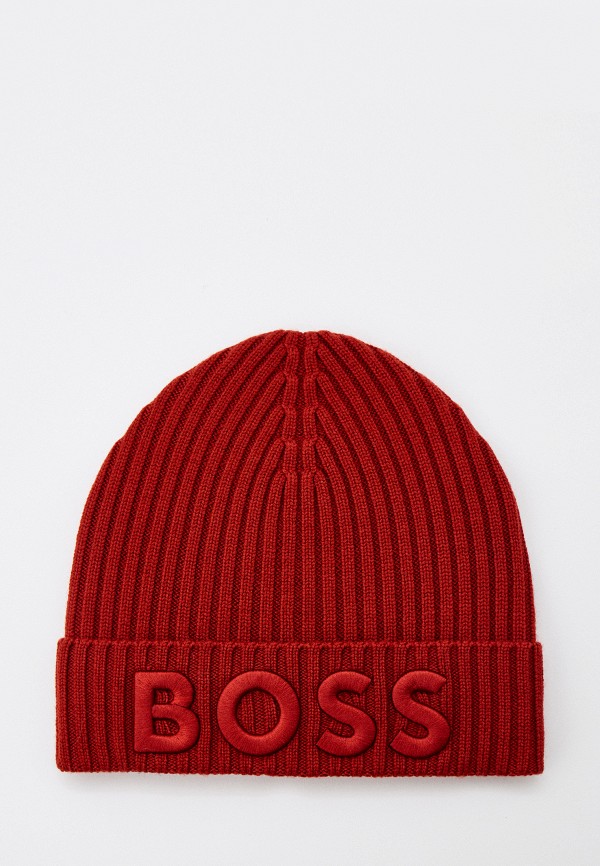 

Шапка Boss, Бордовый