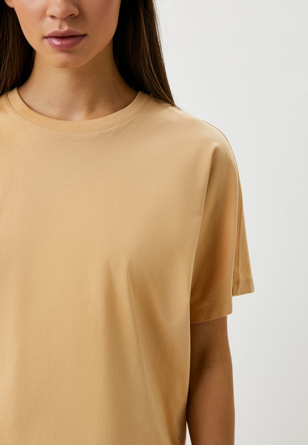 Футболка UNIQLO оранжевый, размер 42, фото 4