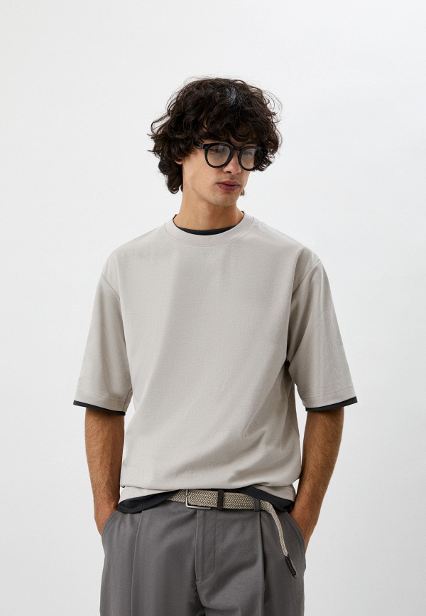 

Футболка UNIQLO, Серый, Uniqlo U AIRism с хлопком