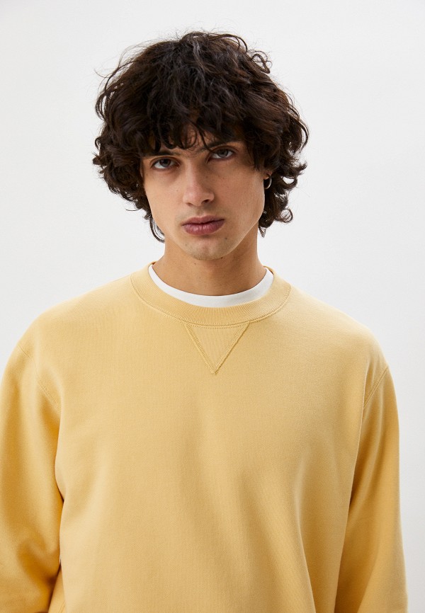 Свитшот UNIQLO желтый, размер 50, фото 5