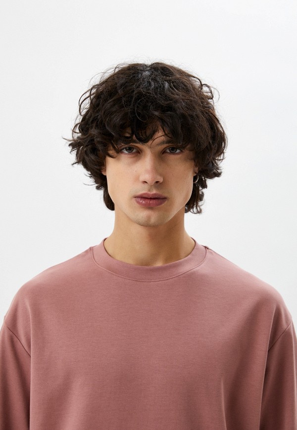 Футболка UNIQLO розовый, размер 50, фото 5