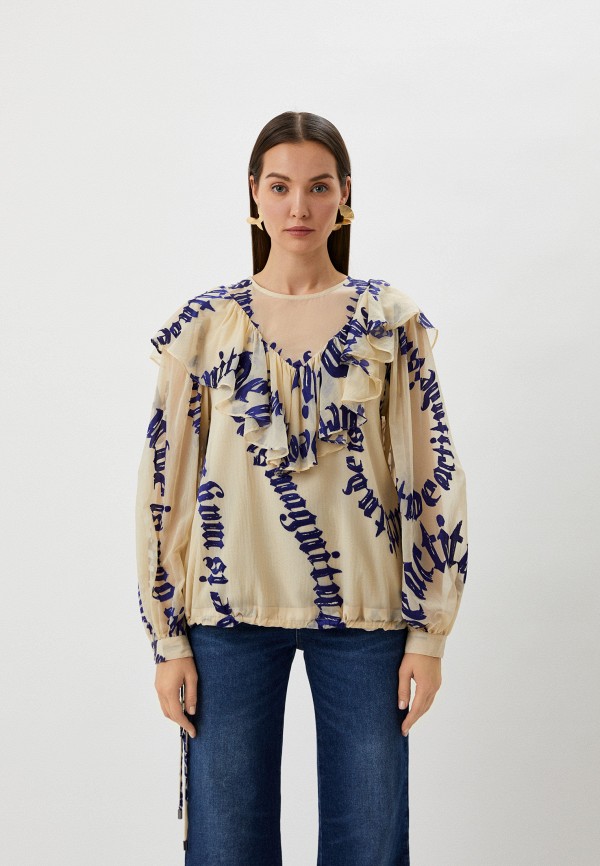 

Блуза Twinset Milano, Бежевый, ACTITUDE