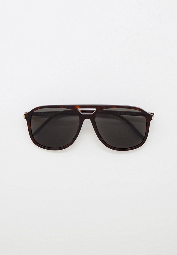 

Очки солнцезащитные Saint Laurent, Коричневый, SL 476 004