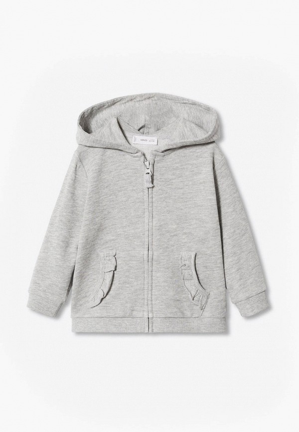 

Толстовка Mango Kids, Серый, QUEEN