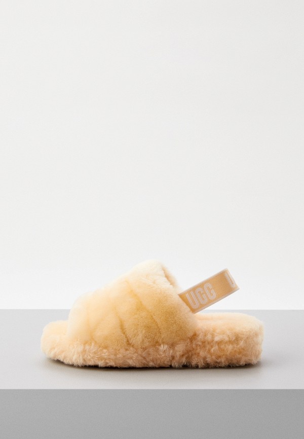 

Сандалии UGG, Коралловый, FLUFF YEAH SLIDE