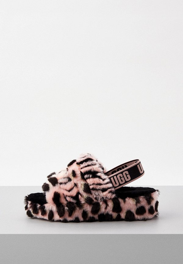 

Сандалии UGG, Розовый, FLUFF YEAH