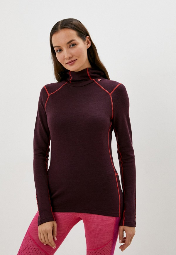 

Термобелье верх Helly Hansen, Бордовый, W LIFA MERINO MIDWEIGHT HOODIE