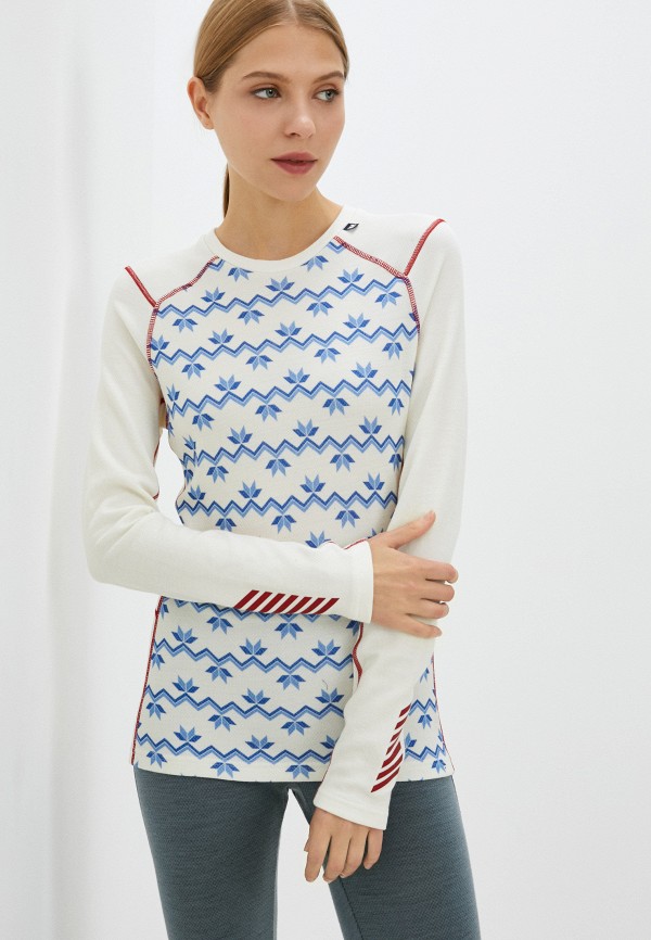 

Термобелье верх Helly Hansen, Белый, W LIFA MERINO MIDWEIGHT GRAPHIC CREW