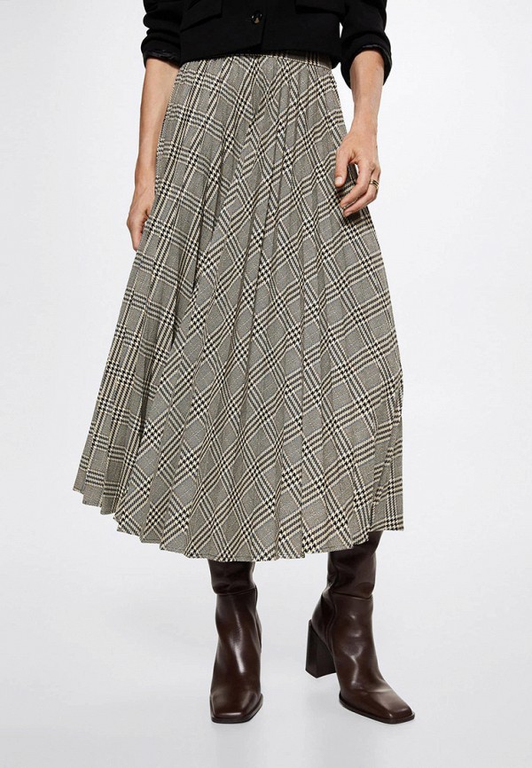 

Юбка Mango, Серый, PLEAT
