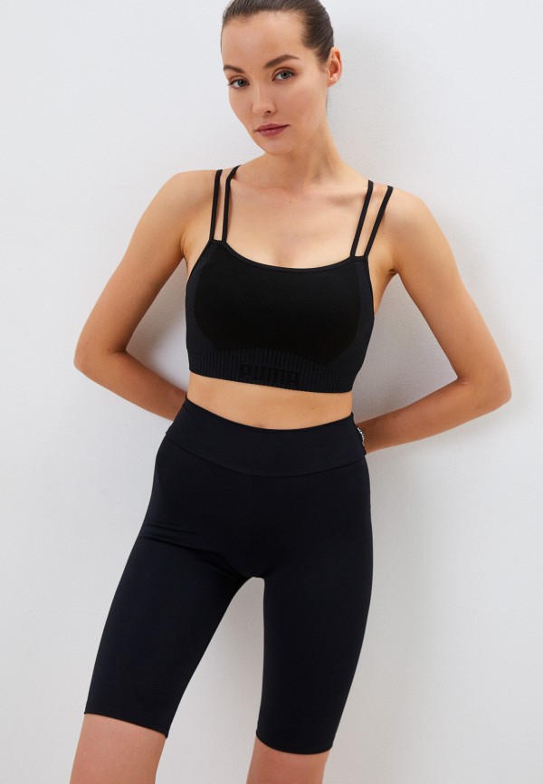 

Топ спортивный PUMA, Черный, Low Impact FormKnit Bra