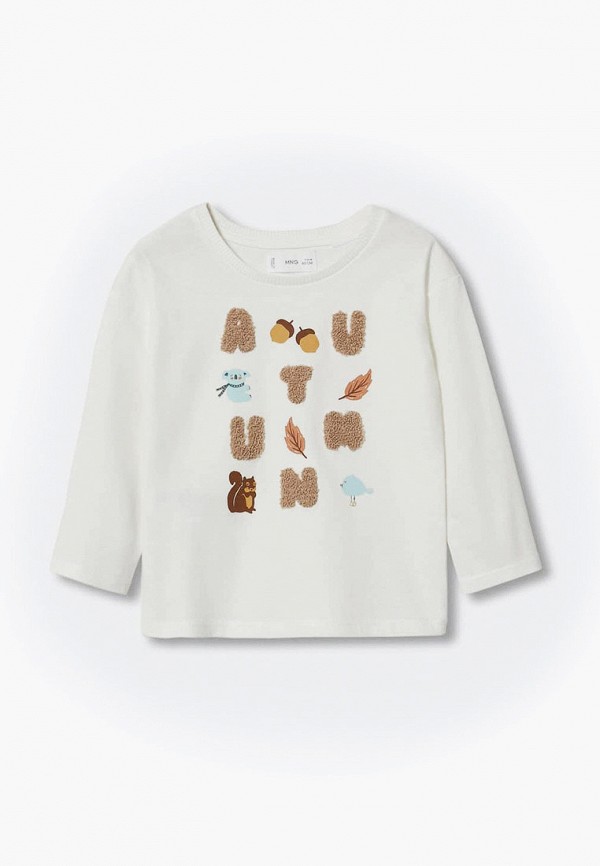 

Футболка Mango Kids, Белый, AUTUMN