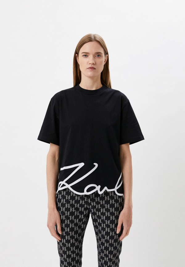 

Футболка Karl Lagerfeld, Черный