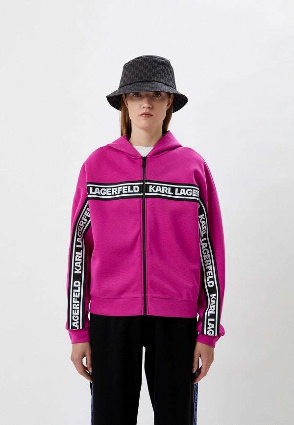 

Толстовка Karl Lagerfeld, Фуксия