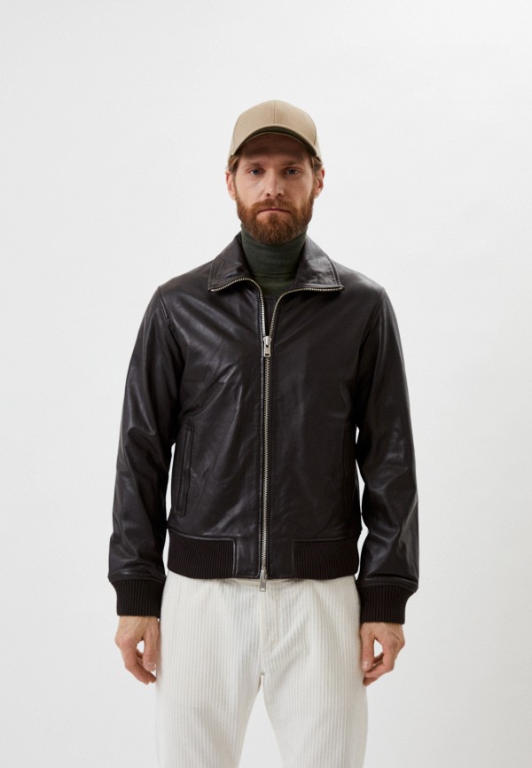 

Куртка кожаная Liu Jo Uomo, Коричневый