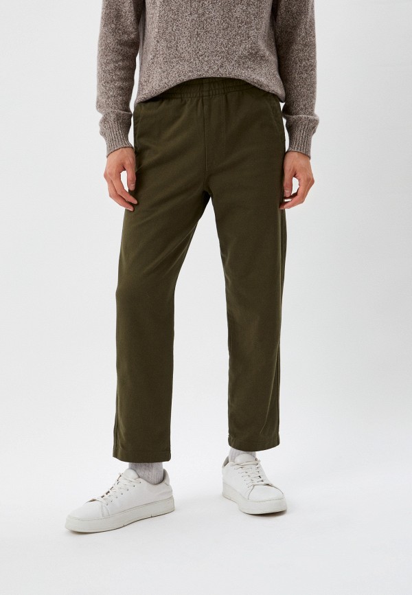 

Брюки UNIQLO, Хаки, из ткани джерси