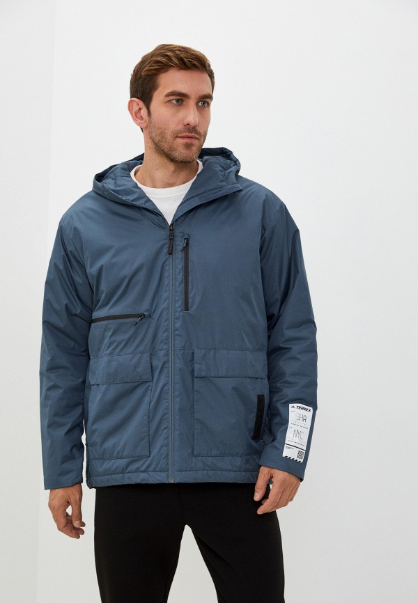 

Куртка утепленная adidas, Синий, CAP INSULAT JKT
