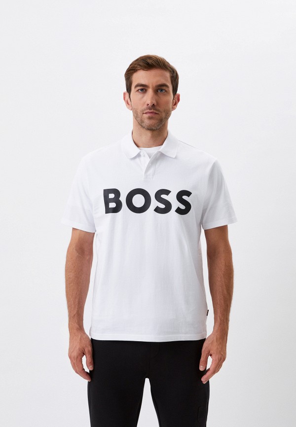 

Поло Boss, Белый