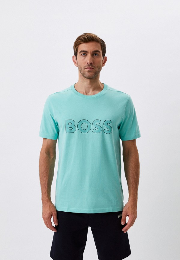 

Футболка Boss, Бирюзовый